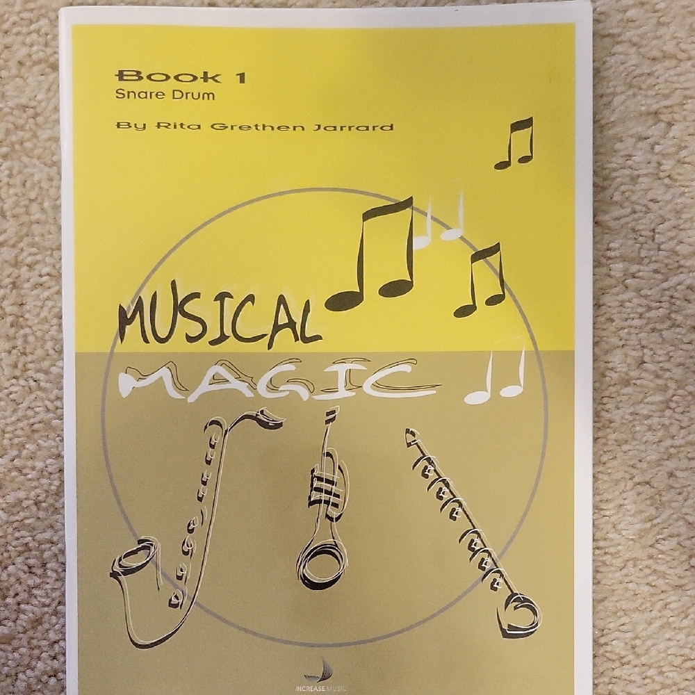 Musical Magic - Book 1 - Snare Drum - Fair Condition